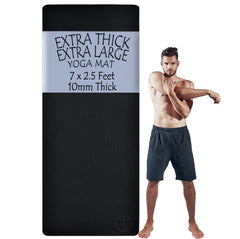Thick & XL Yoga Mat. 84x30 (1/2" thick) Exercise Mat for Home or Studio