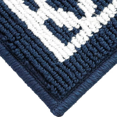 Set of 2 Non-Slip Kitchen Floor Mats, Machine Washable Rugs Carpet TPR Backing