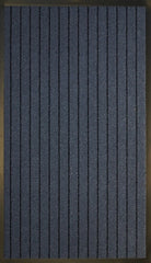 Non Slip Heavy Duty Rubber Edged PVC Striped Design Coloured Door Entrance Mats